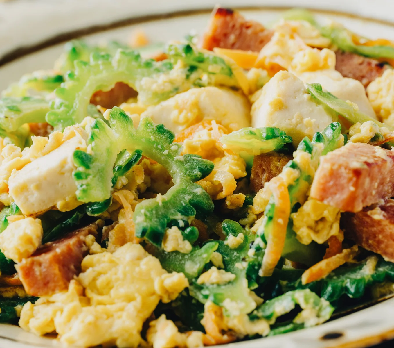 Goya Champuru (Bitter Melon Stir-Fry)