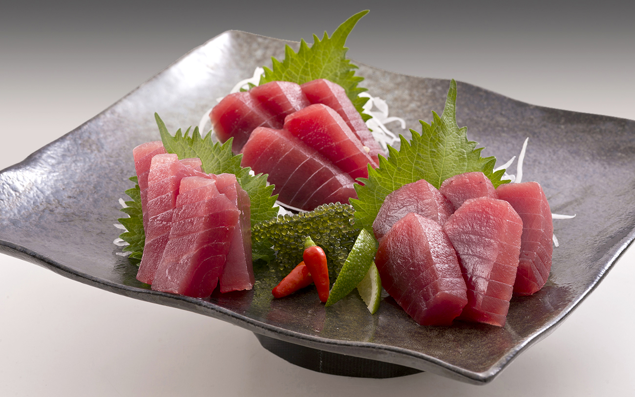 まぐろの刺身
