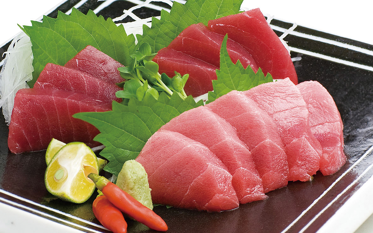 まぐろの刺身