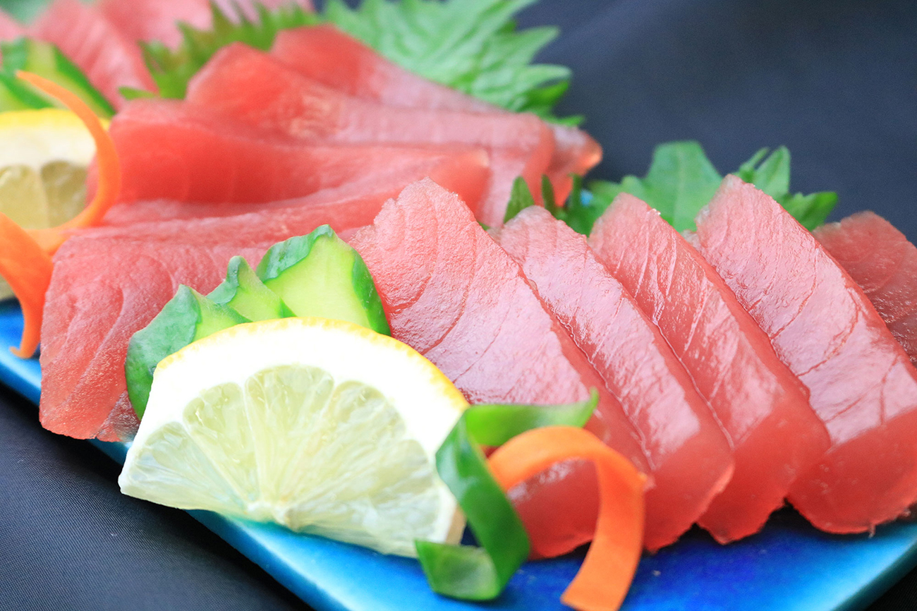 まぐろの刺身