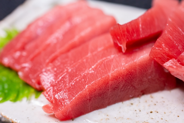 まぐろの刺身
